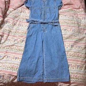 Denim romper! Like brand new never worn.